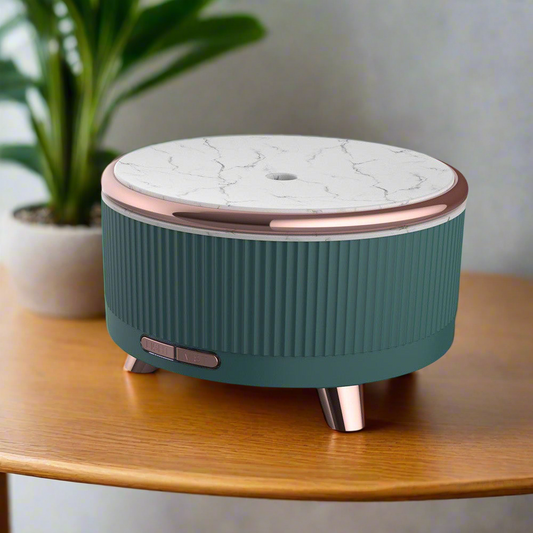 Ultrasonic aroma diffuser wood grain