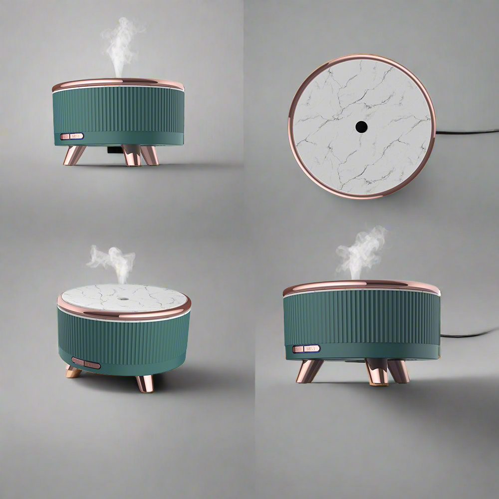 Ultrasonic aroma diffuser wood grain